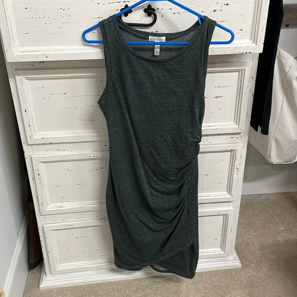 Leith Ruched Body-Con Sleeveless Dress